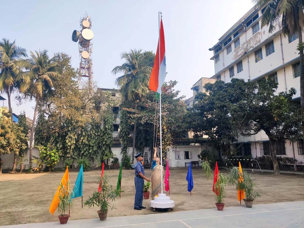 26th January, 2023 was a day of festivities at NGHSS. The flag hoisting, on occasion of Republic Day, was followed by Saraswati Puja in the school. May Goddess Saraswati fill our lives with the eternal light of knowledge!