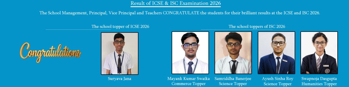 Result of ICSE & ISC Examination 2026